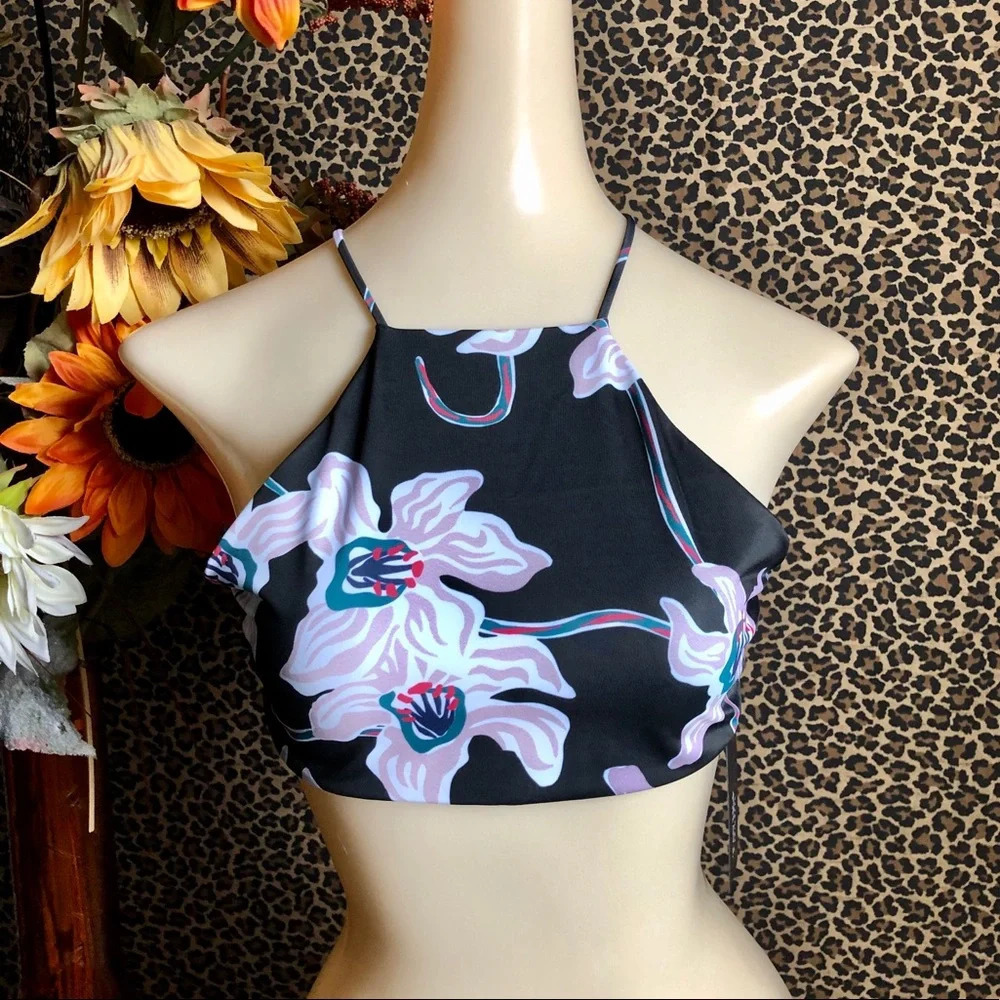 🦋B2G1🦋TAVIK RYAN Blossom Sport Swim Top NWT - Picture 4 of 12
